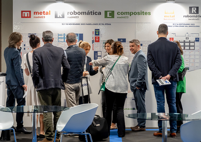 Foto MetalMadrid, Composites Madrid y Robomática Madrid cierran su edición con cifras récord.